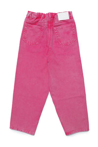 Denim trousers - Deep Pink