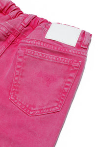 Denim trousers - Deep Pink