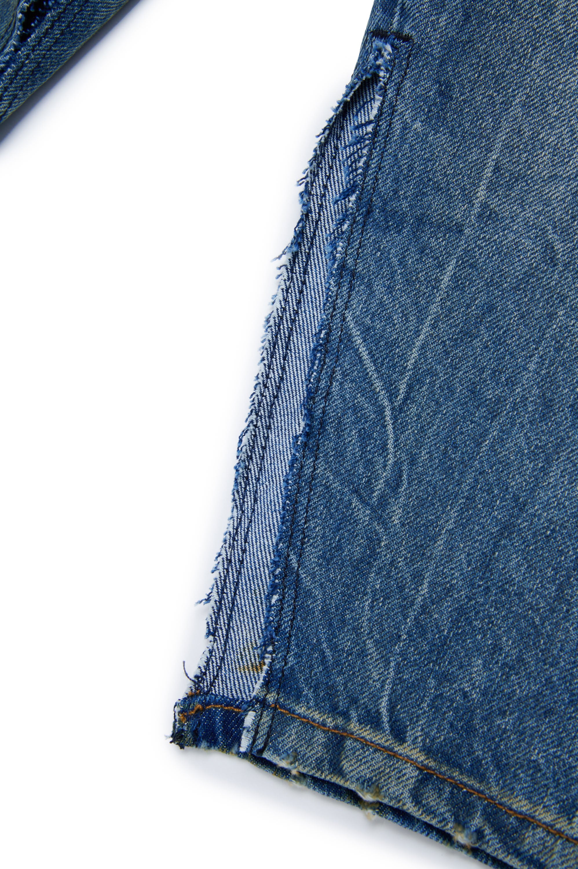 Pantalon délavé en denim - Blue Denim