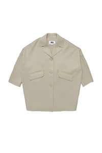 Button front jacket - Light Camel