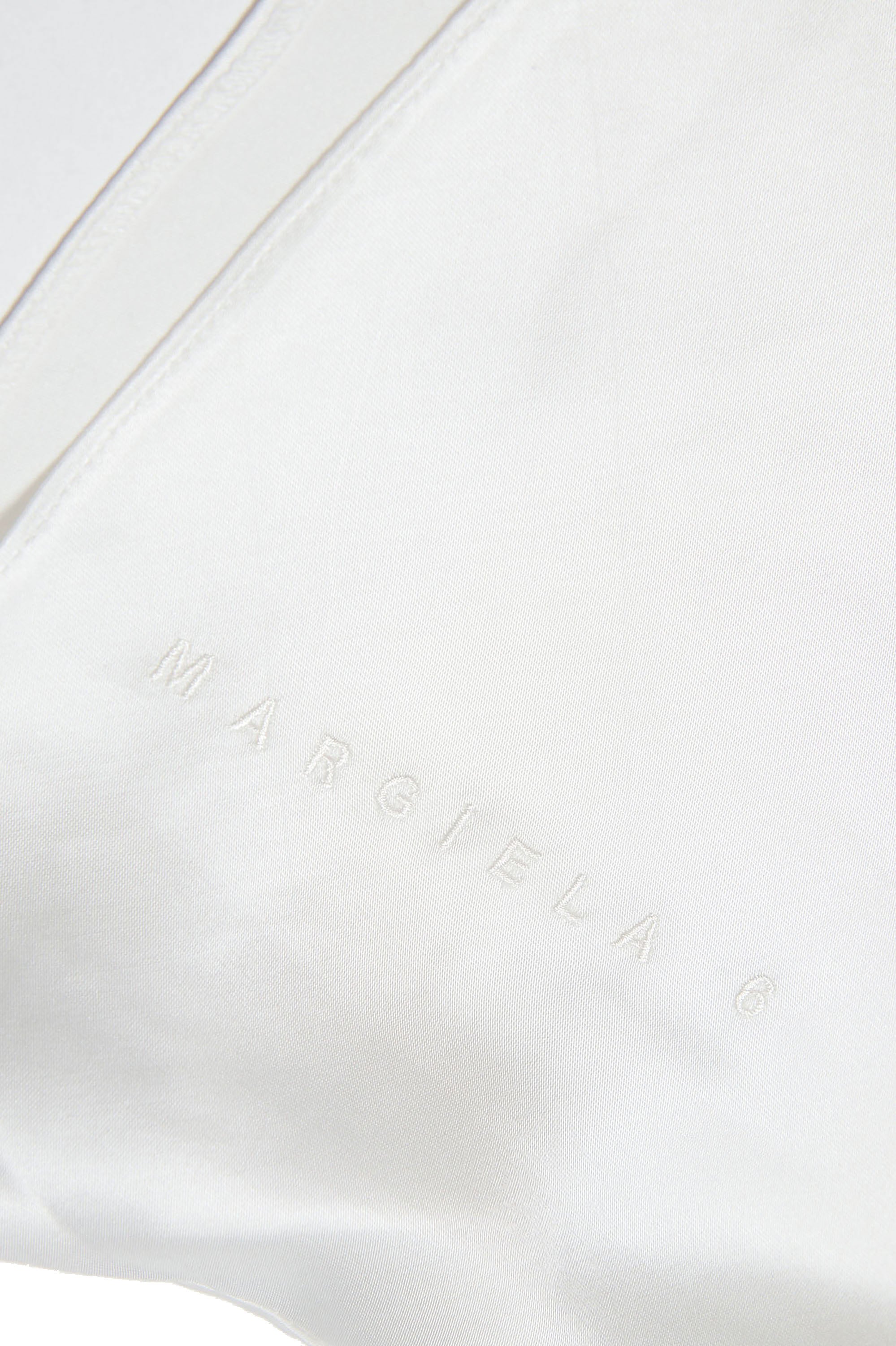 Blouse sans manche en satin - Off White
