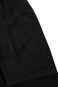 Flared sweatpants with elasticated waistband - Black