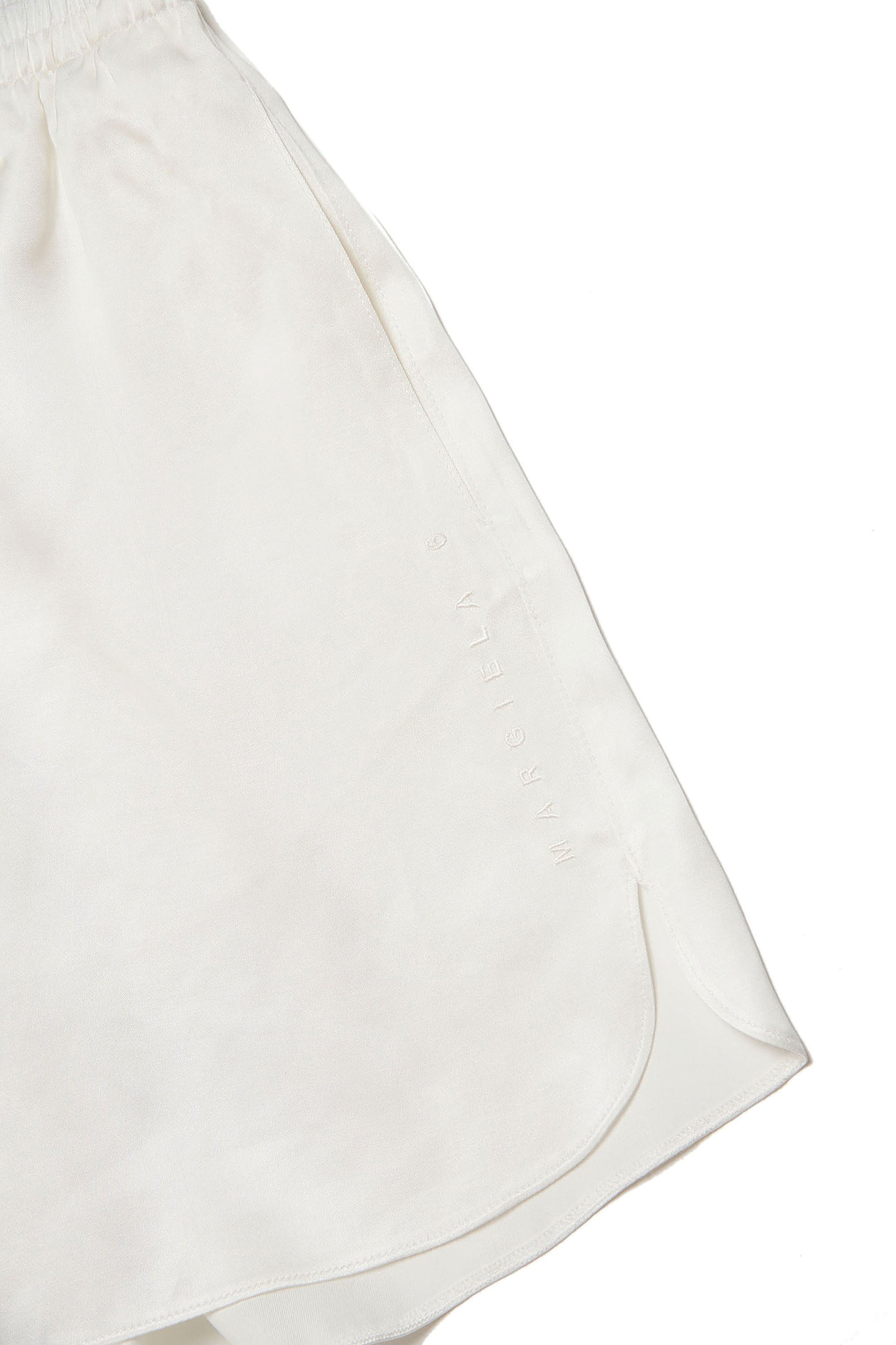 Flared flowing shorts - Off White