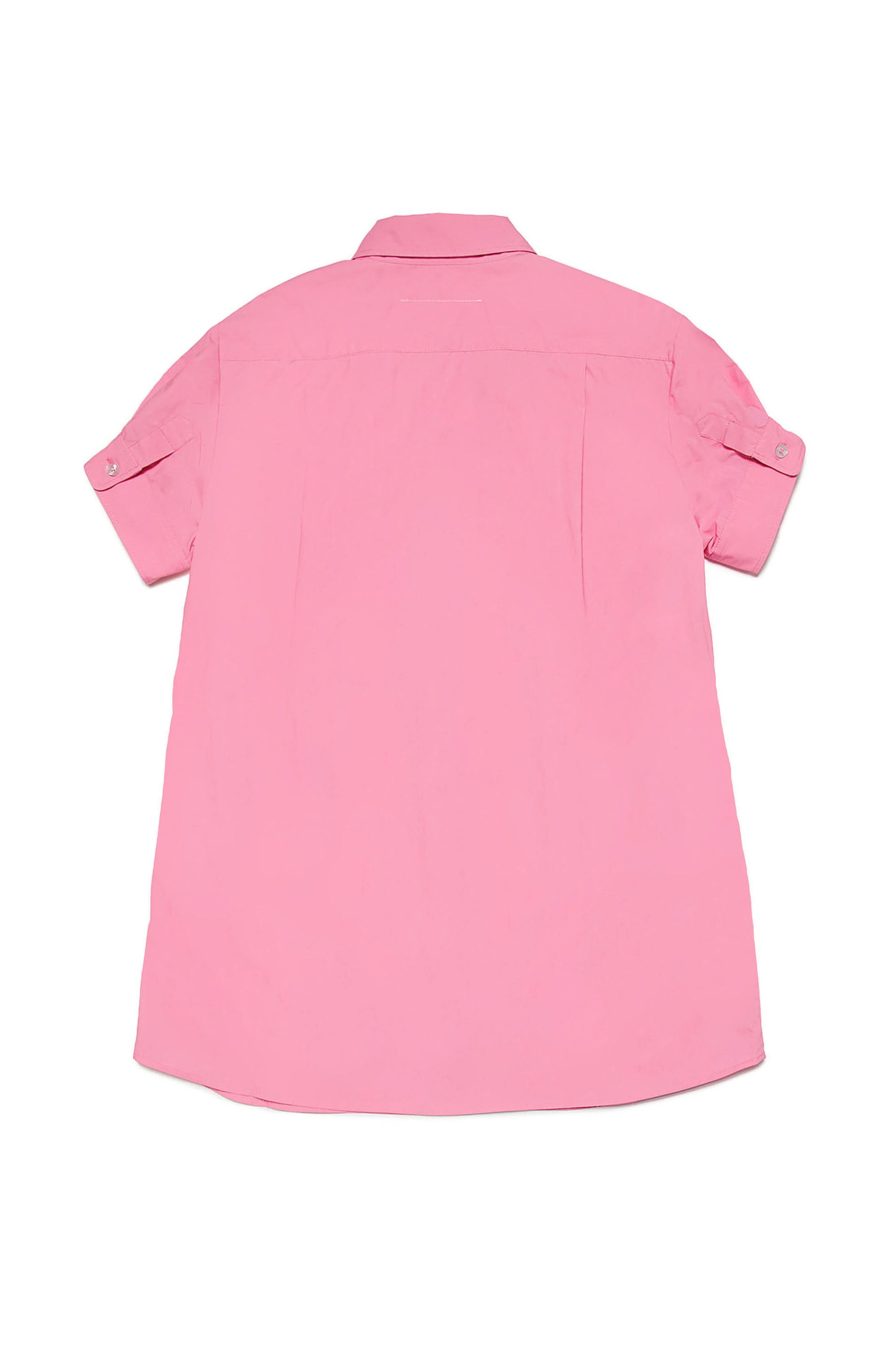 Button-front shirt dress - Pink