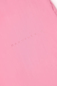 Button-front shirt dress - Pink