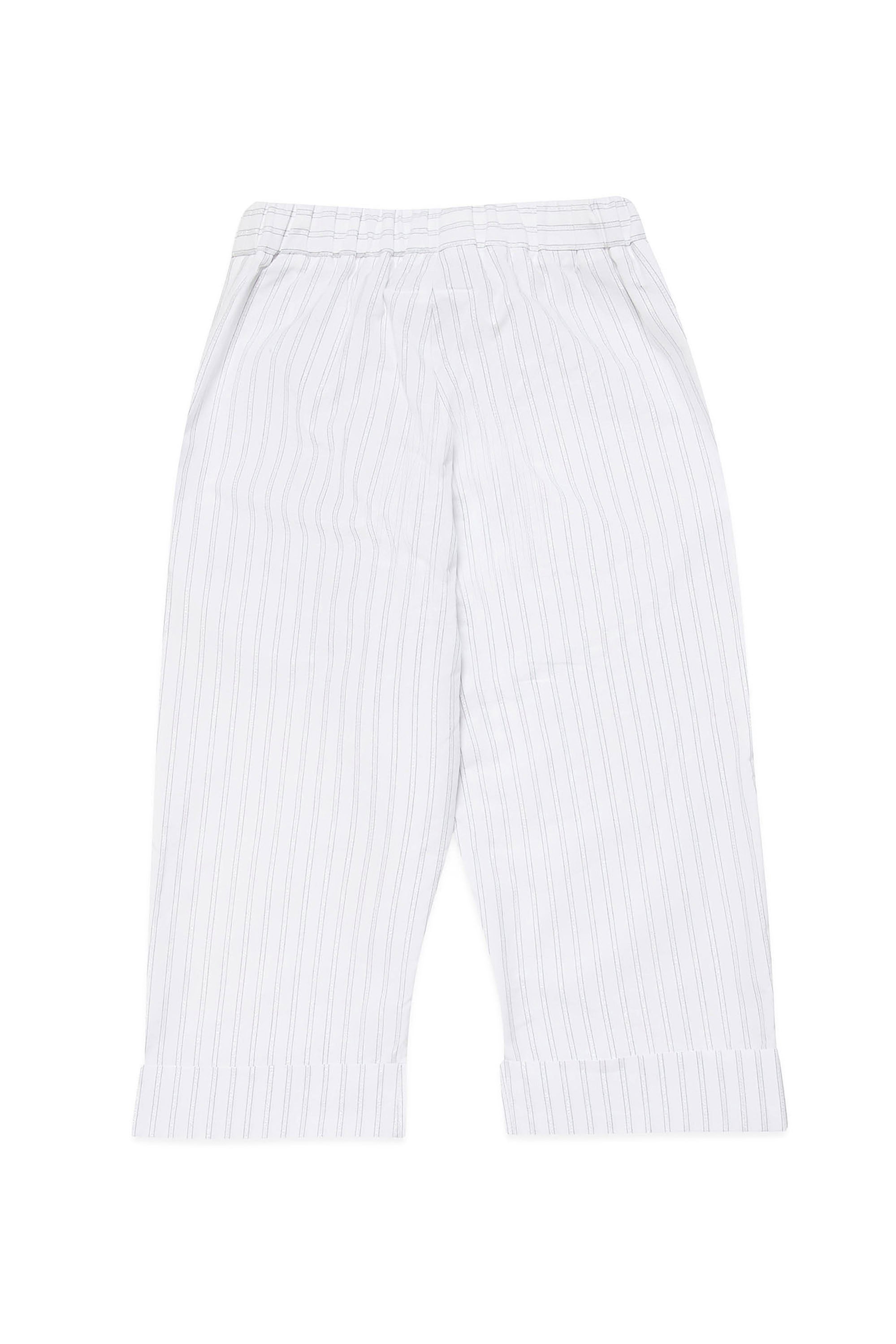 Drawstring sweatpants - White