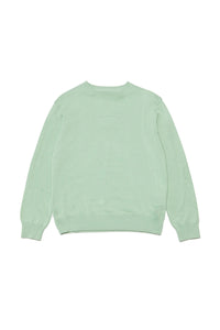 Sweatshirt à broderie - Pistachio