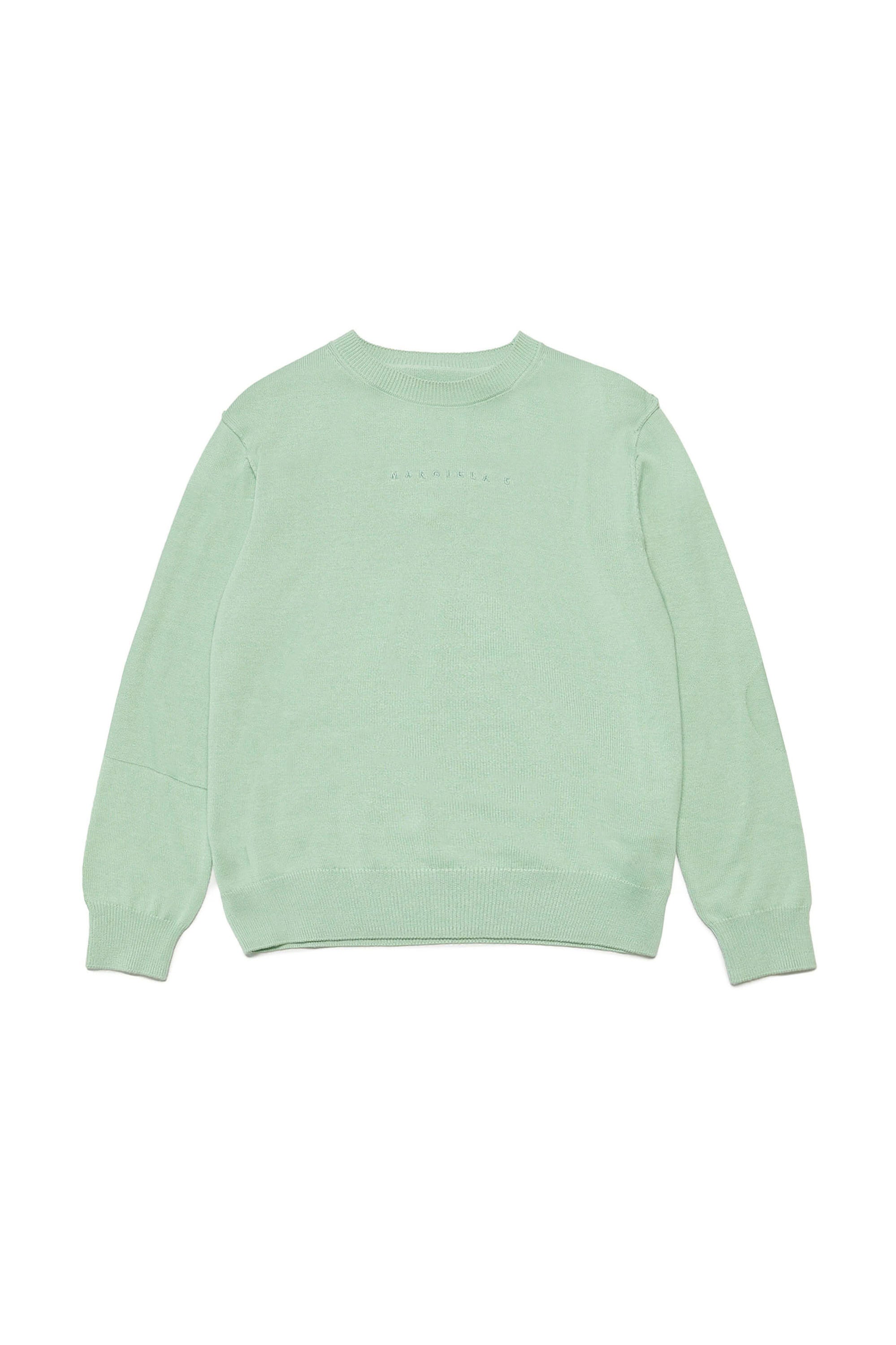 Sweatshirt à broderie - Pistachio