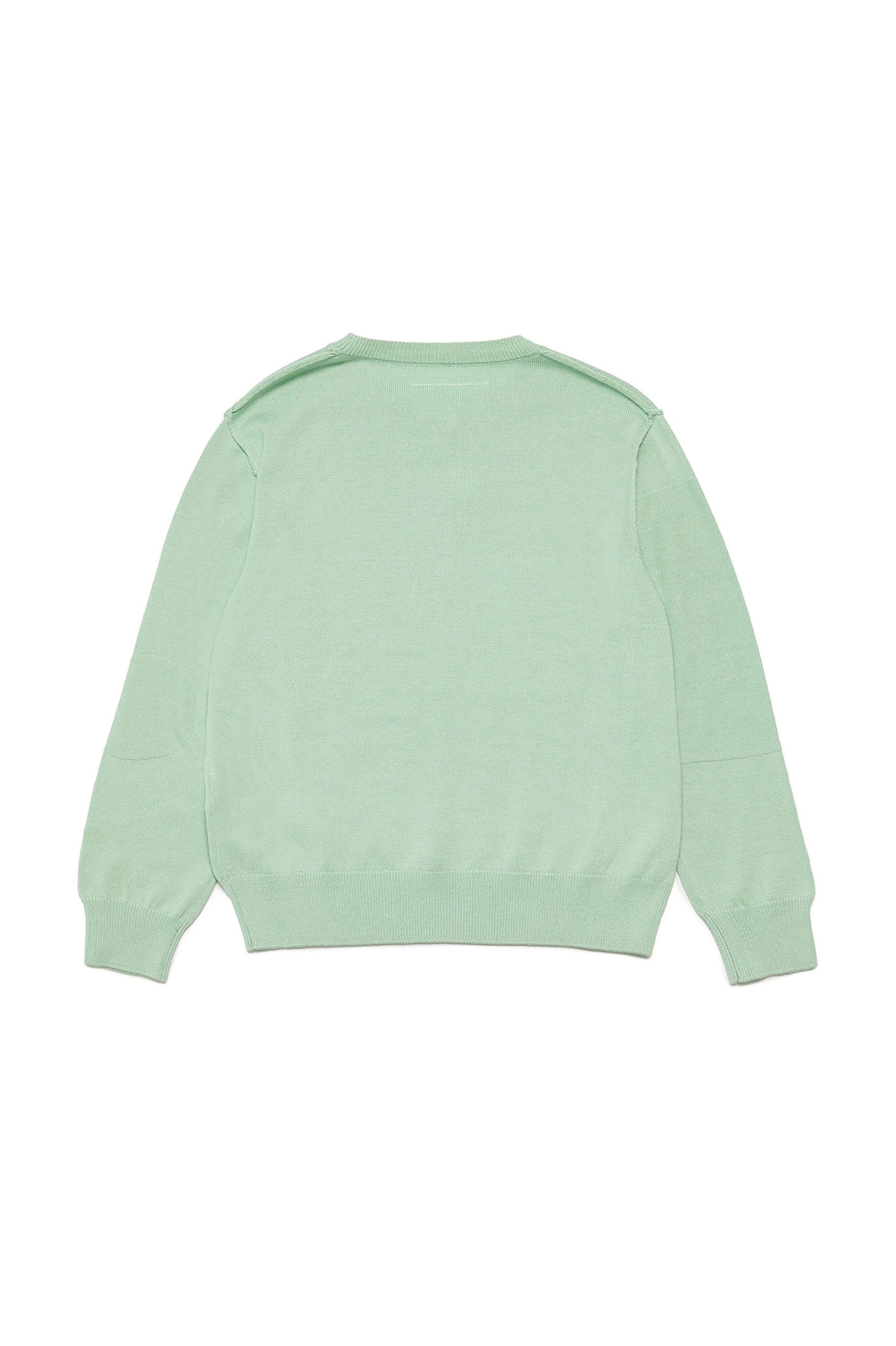 Sweatshirt à broderie - Pistachio