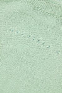 Sweatshirt à broderie - Pistachio