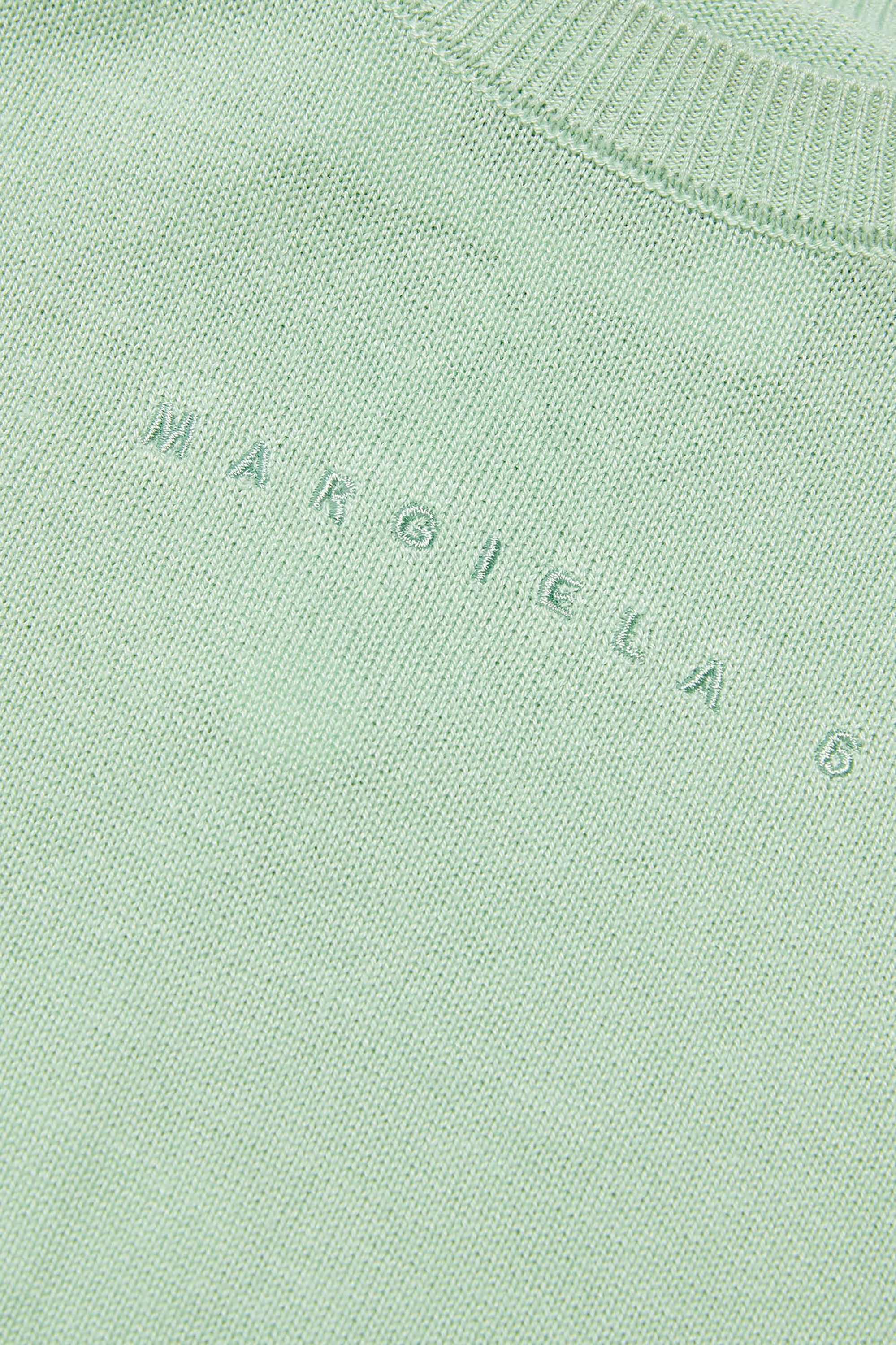 Sweatshirt à broderie - Pistachio