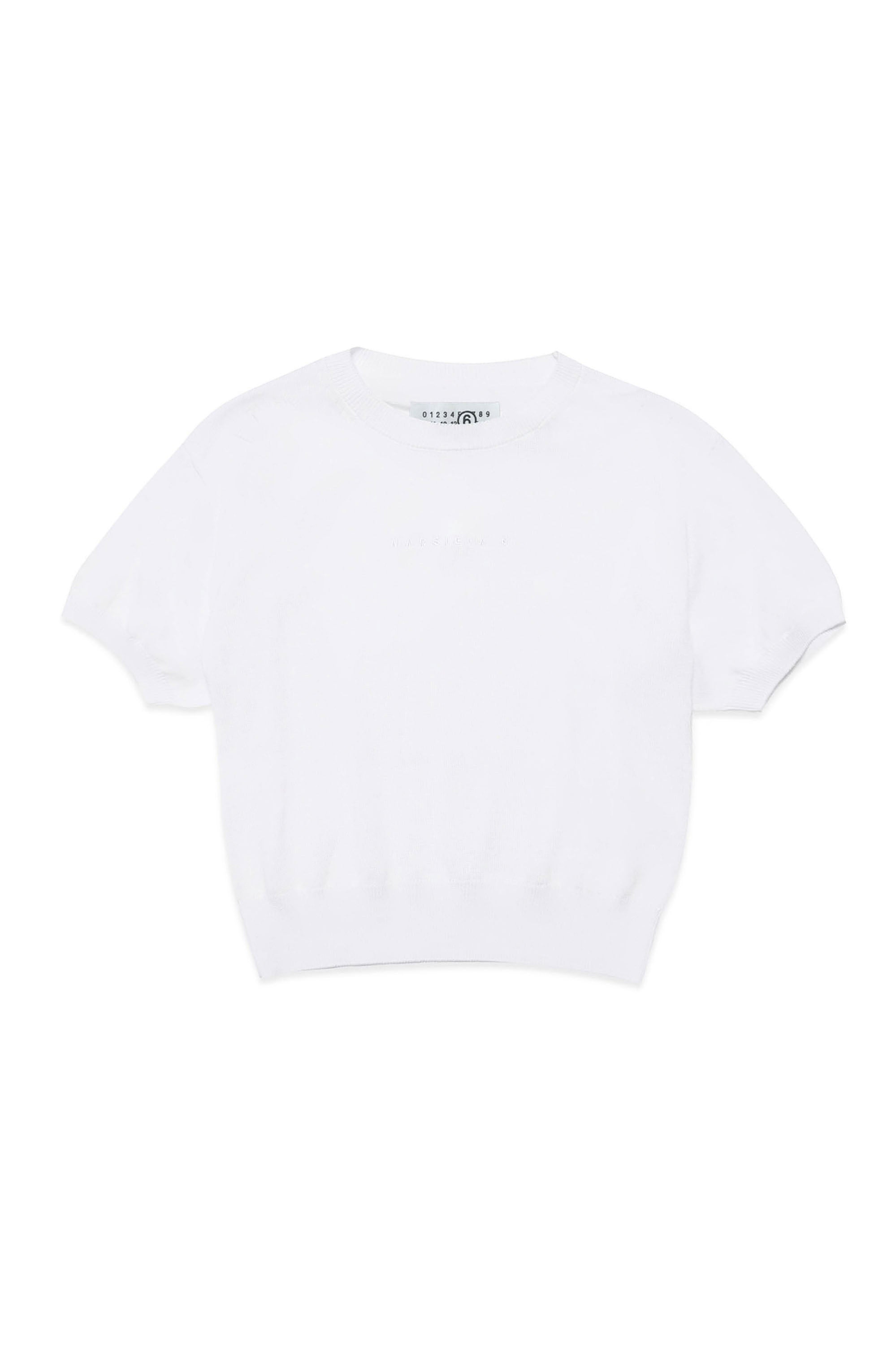 Sweatshirt à broderie - White