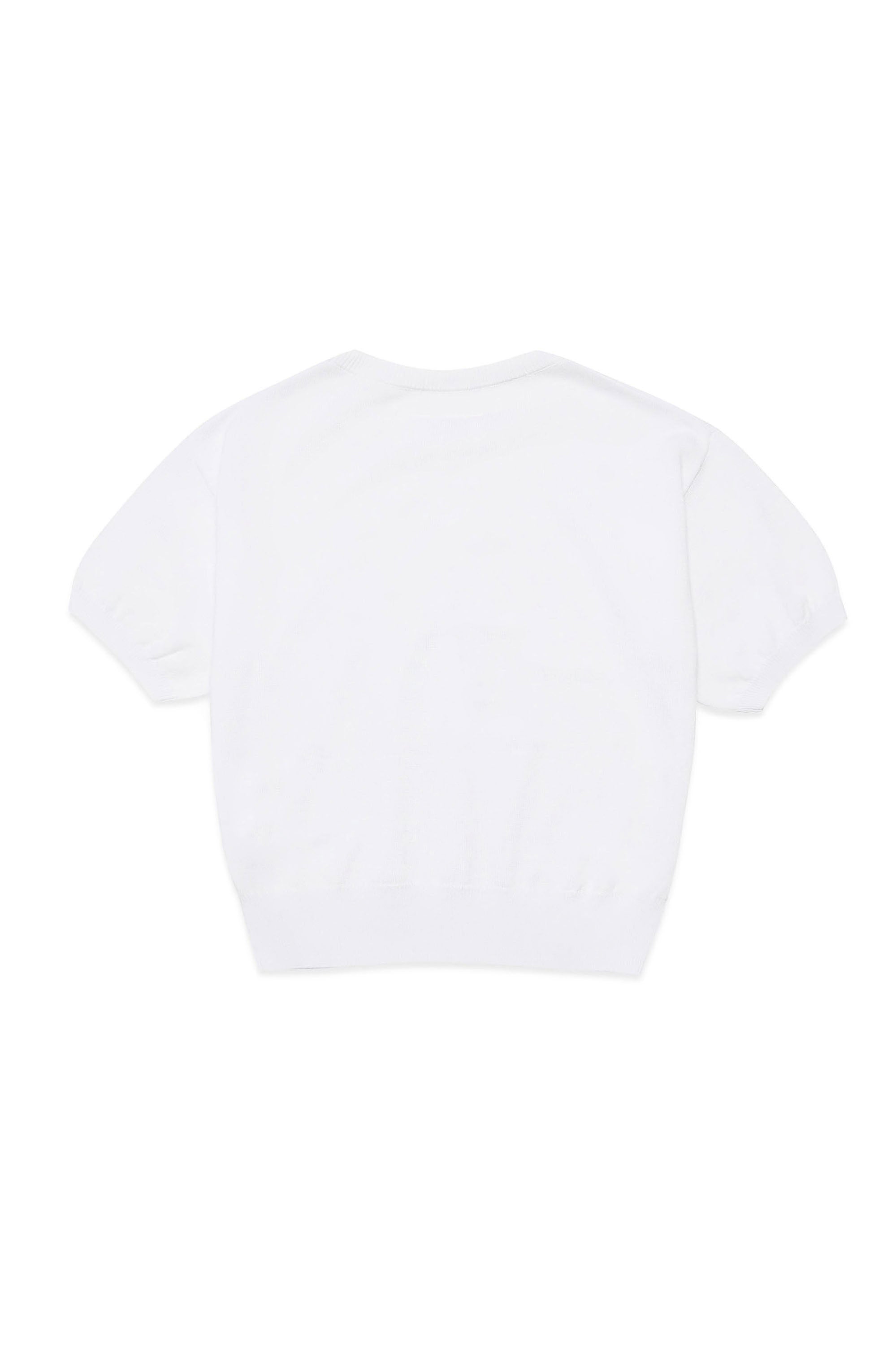 Sweatshirt à broderie - White