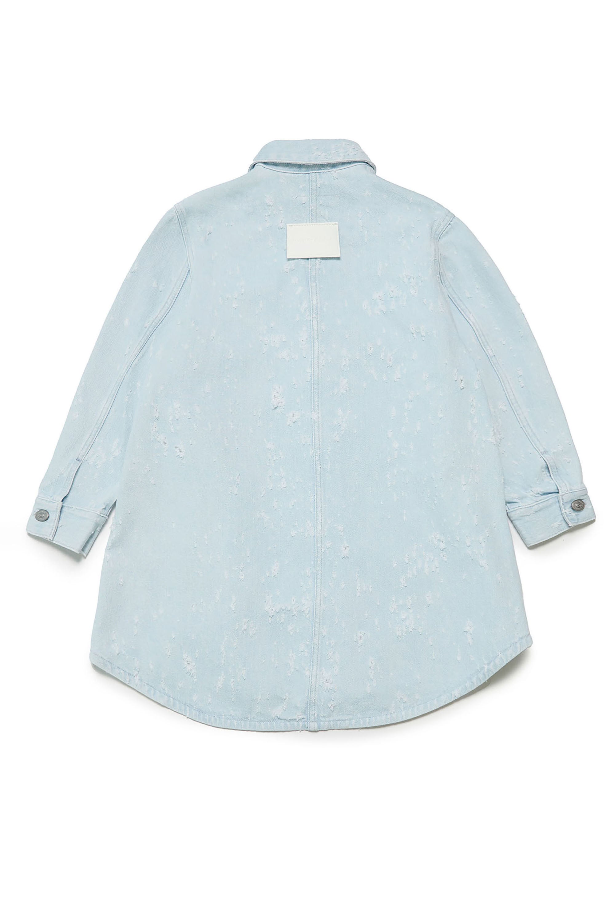 Denim button shirt dress - Blue Denim