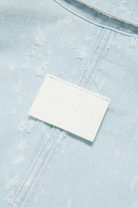 Denim button shirt dress - Blue Denim