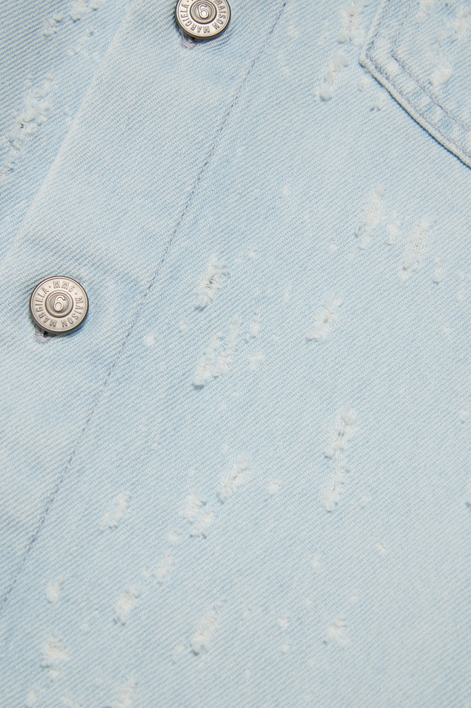 Denim button shirt dress - Blue Denim