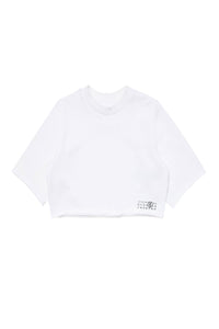 Short print T-shirt - White