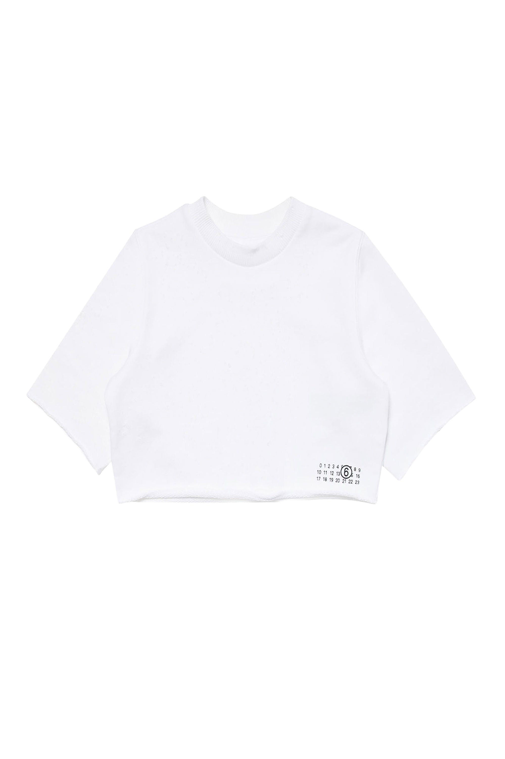 Short print T-shirt - White