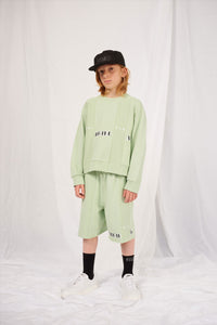 Printed sweatshirt - Pistachio