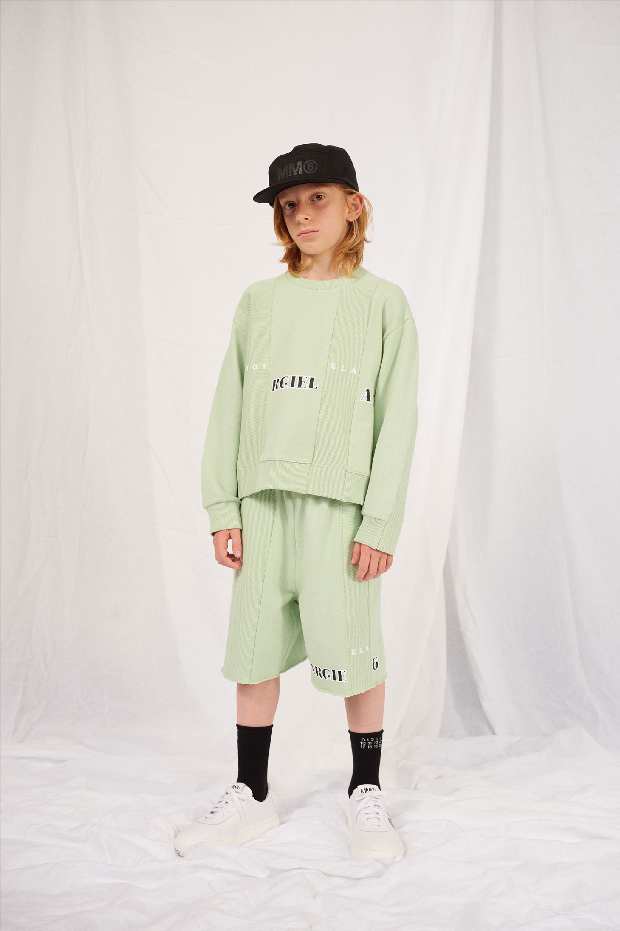 Printed sweatshirt - Pistachio