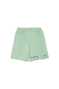 Short à taille élastiquée - Pistachio