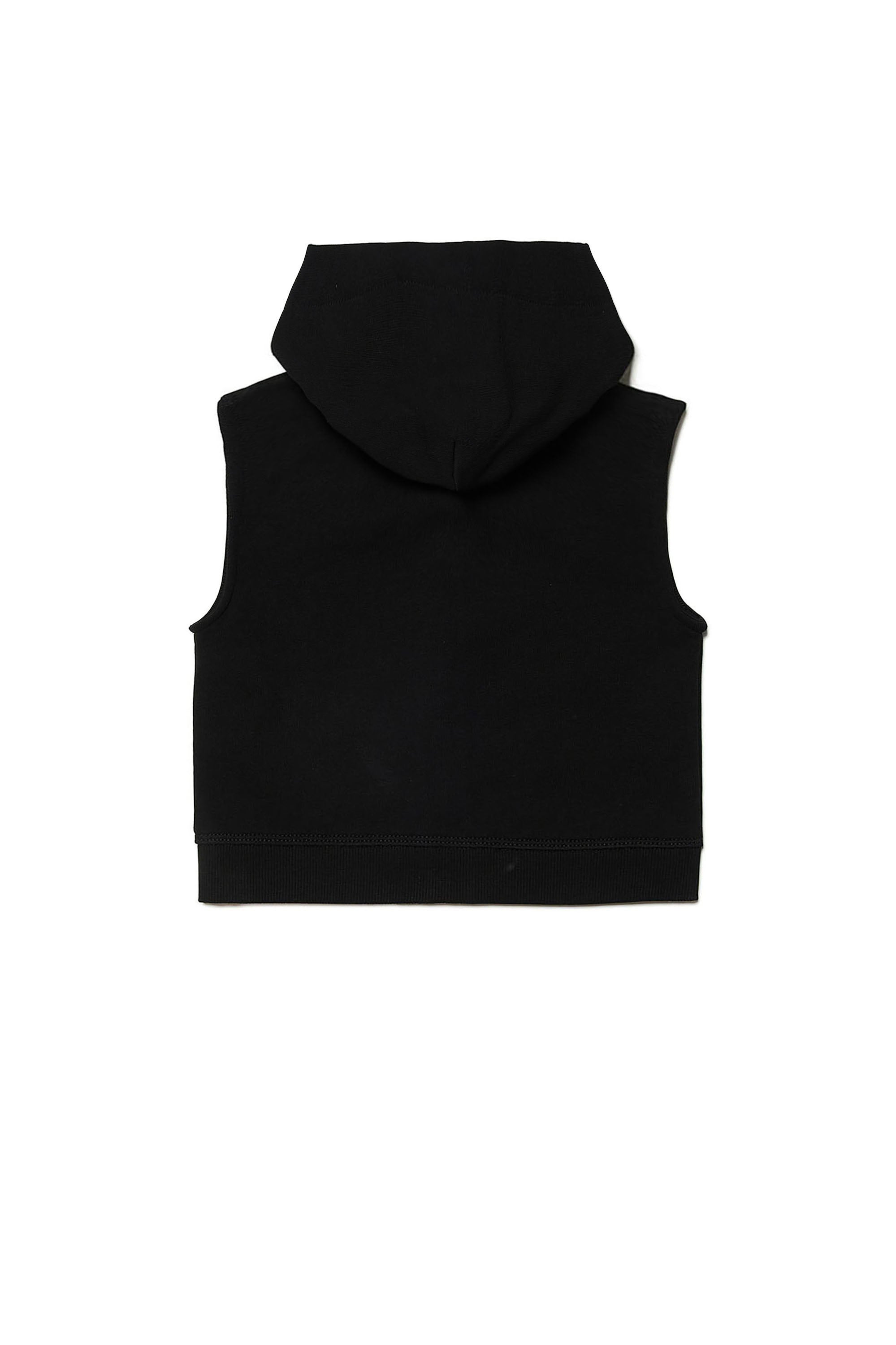 Sweat à capuche sans manches - Black