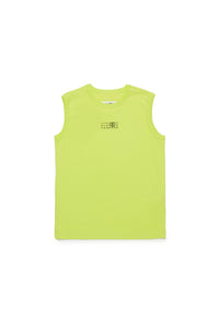 Sleeveless T-shirt - Neon Green