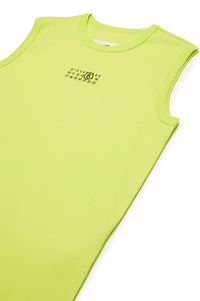 Sleeveless T-shirt - Neon Green