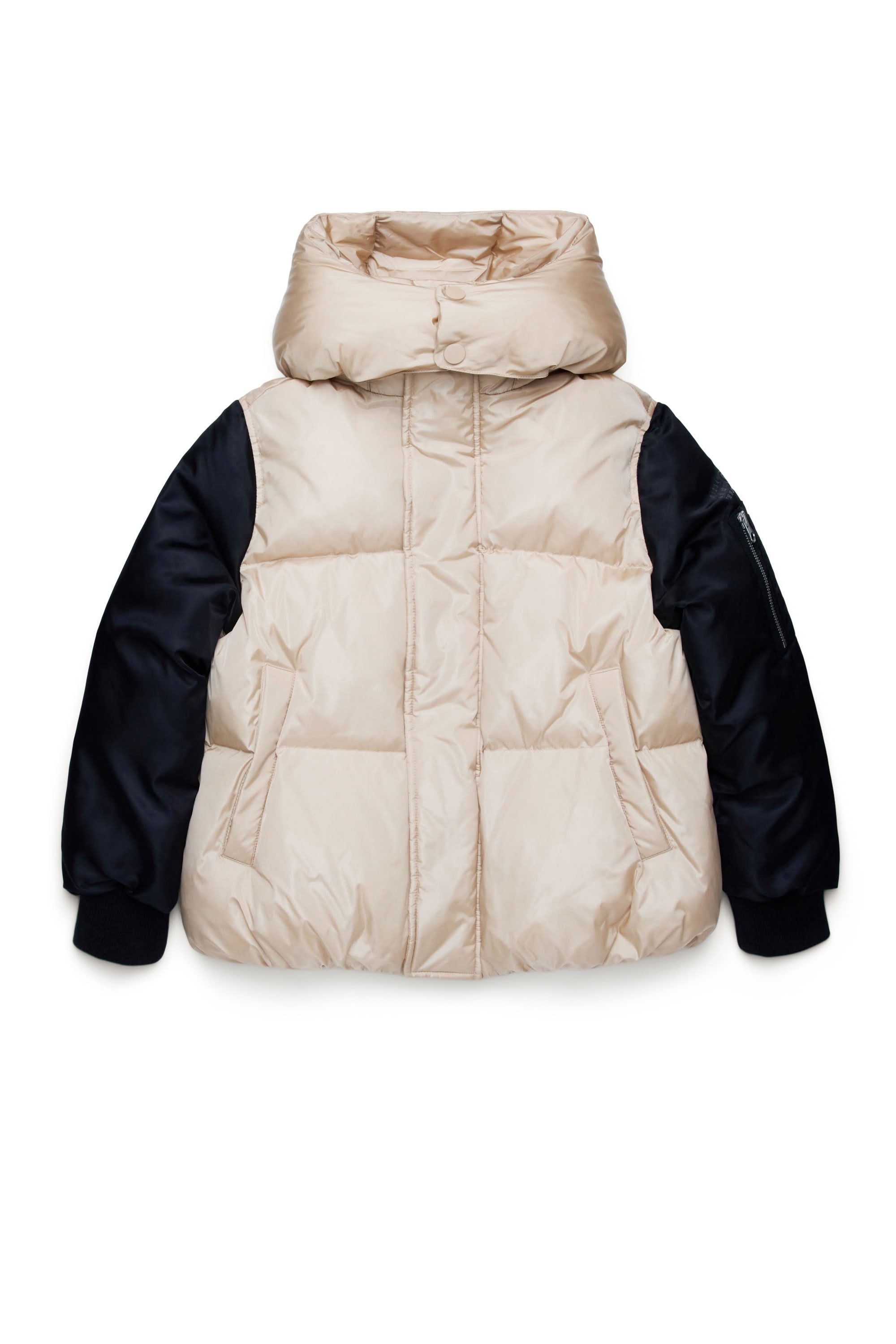 Hooded jacket - Desert & Black