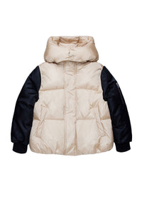 Hooded jacket - Desert & Black