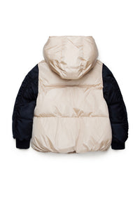 Hooded jacket - Desert & Black