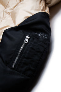 Hooded jacket - Desert & Black
