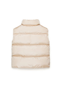 Sleeveless padded jacket - Desert