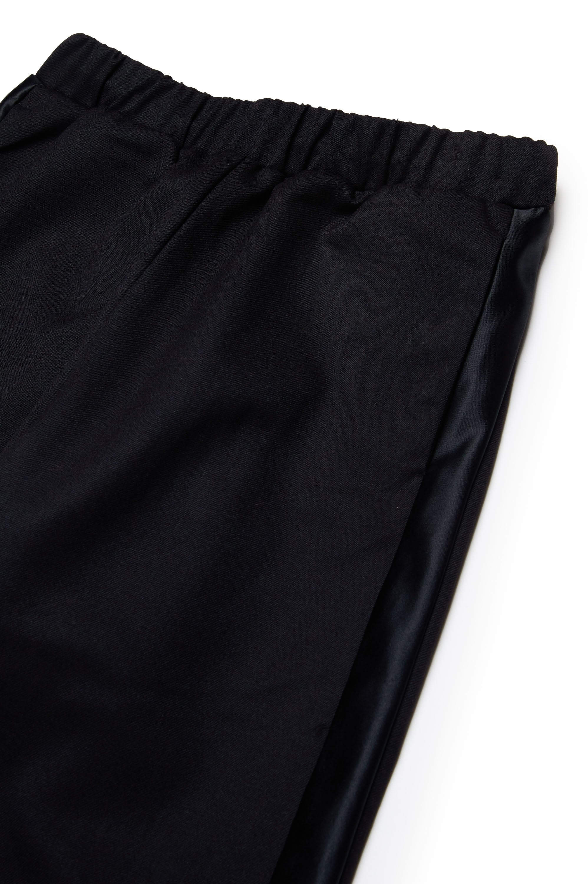 Track trousers with elasticated waistband - Desert & Black
