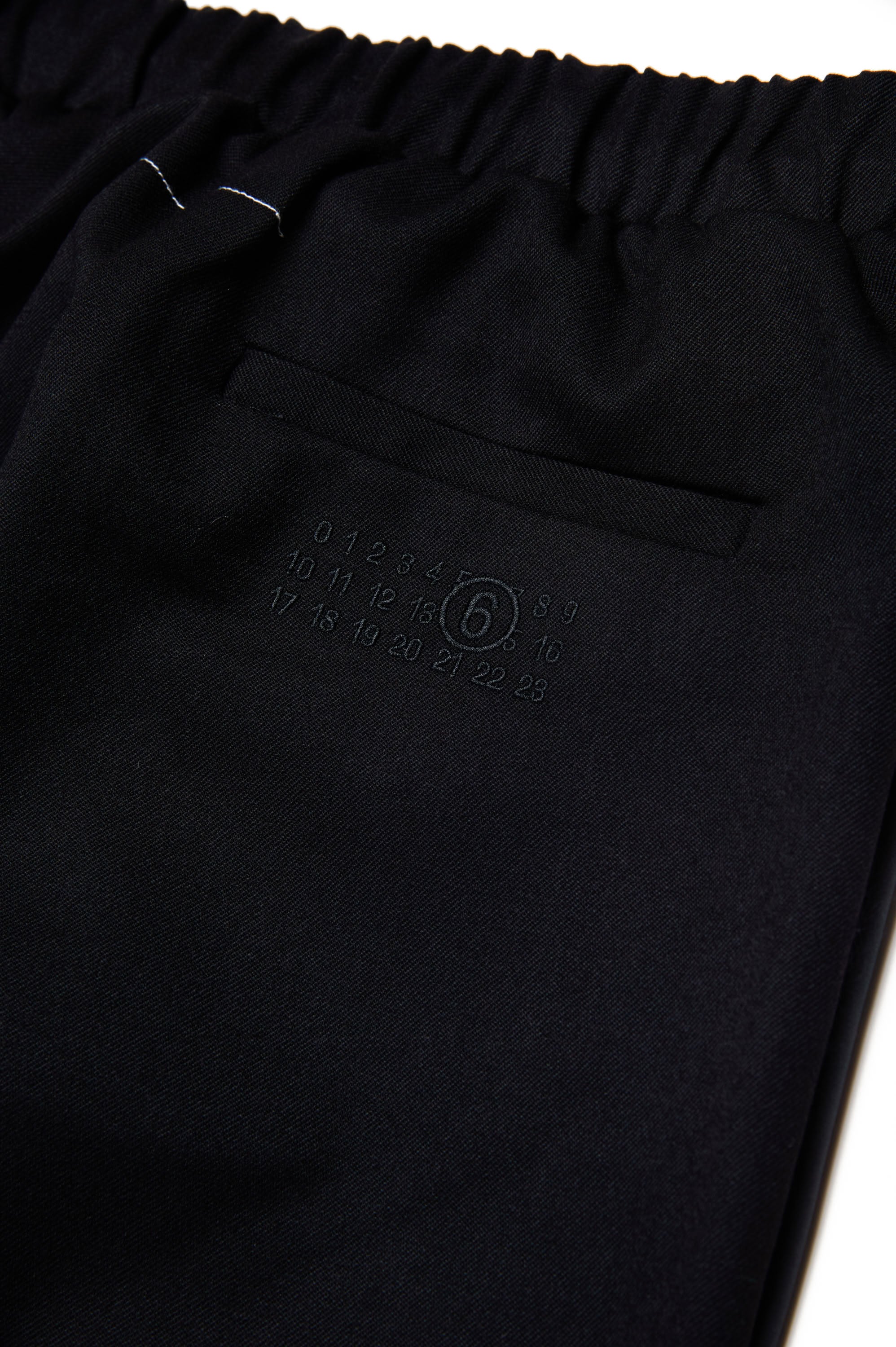 Track trousers with elasticated waistband - Desert & Black