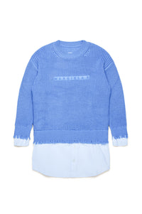 Iris Blue & Shirt Blue Robes - Iris Blue & Shirt Blue
