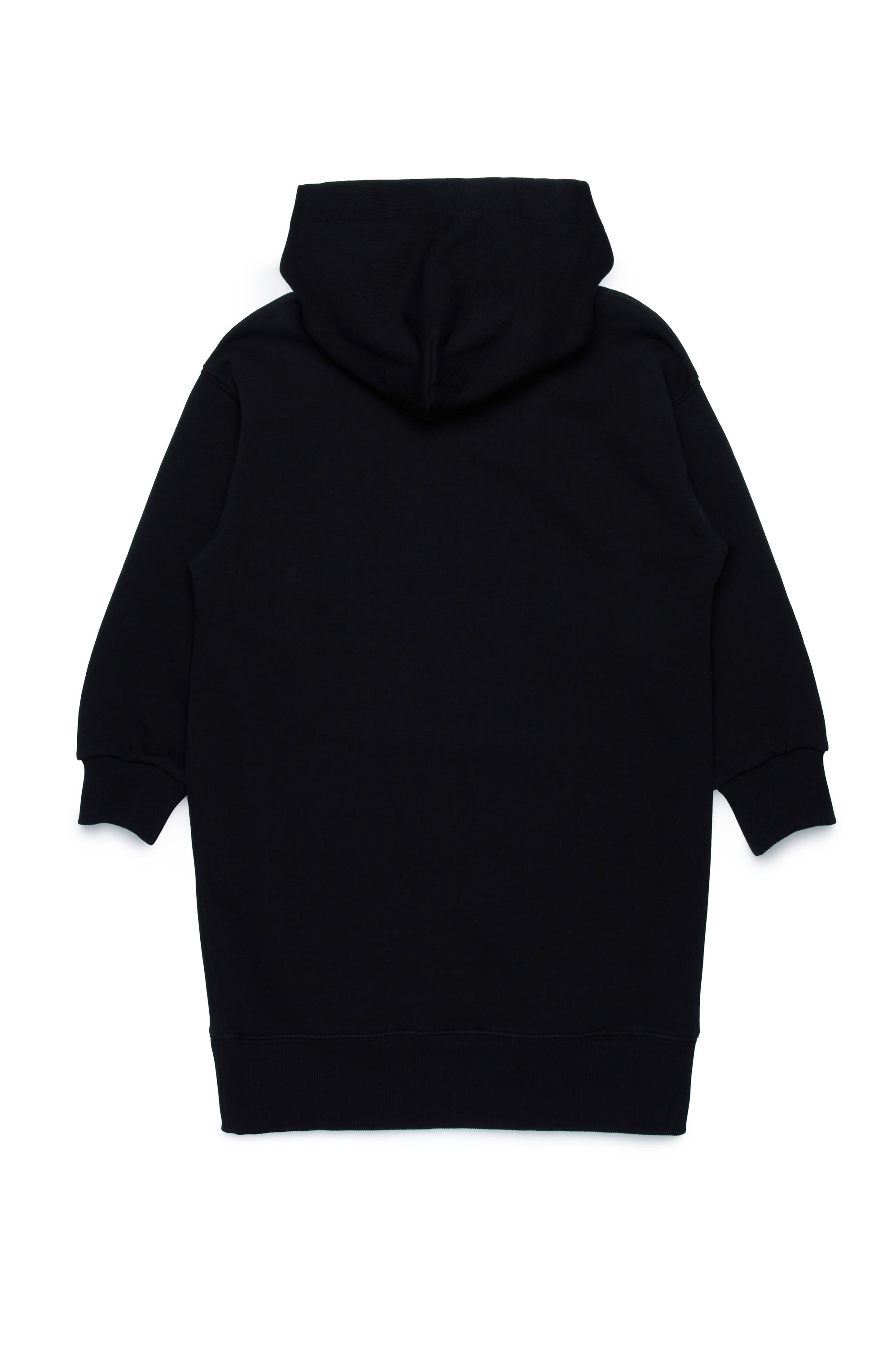 Oversized hoodie dress - Black