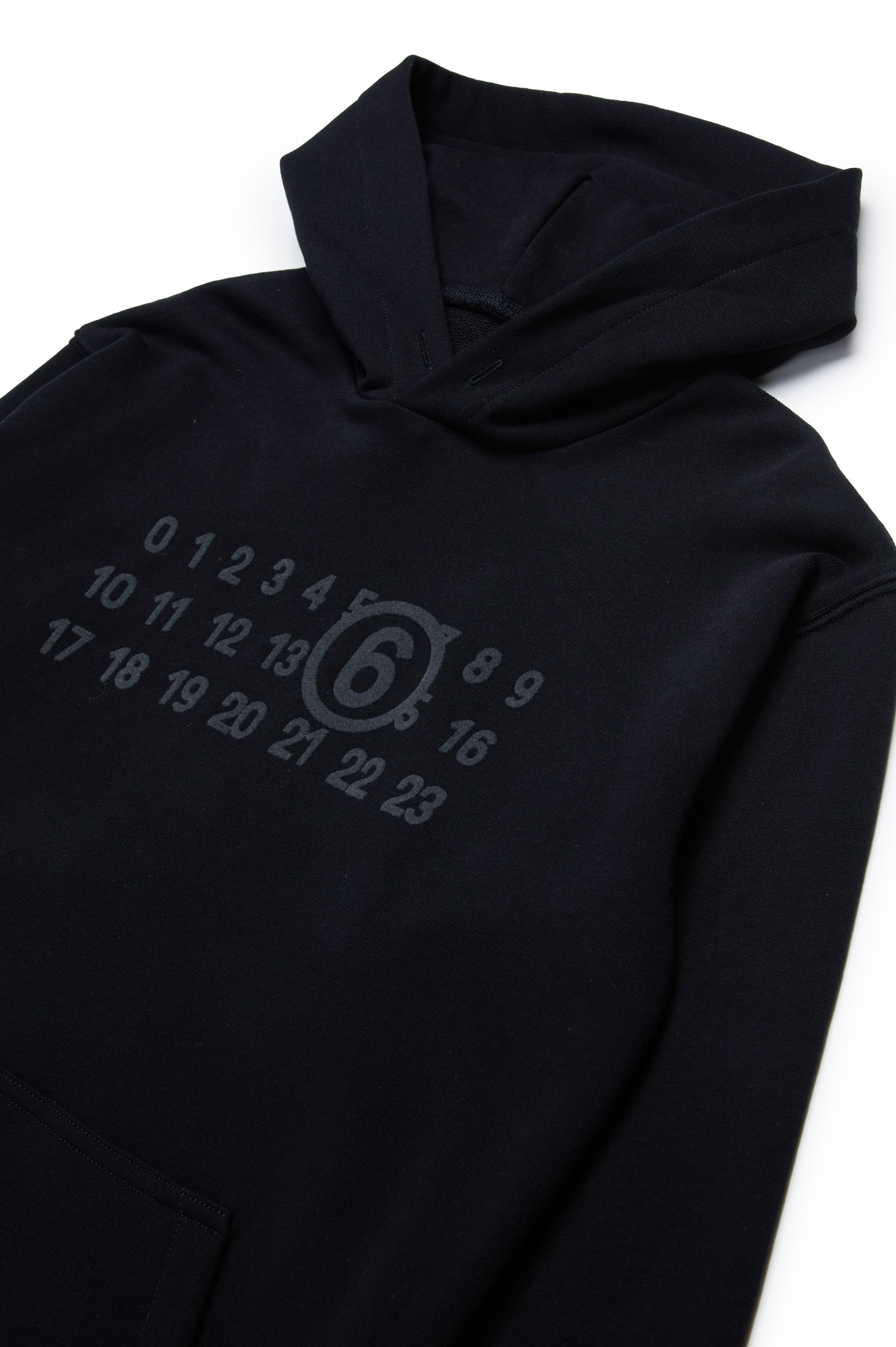 Oversized hoodie dress - Black