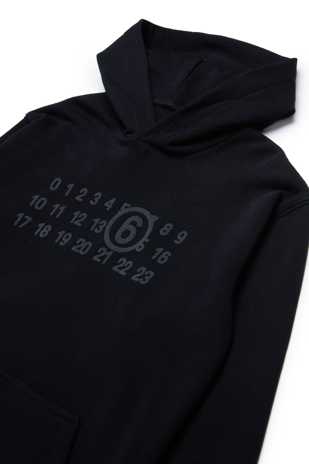 Robe à capuche oversize - Black