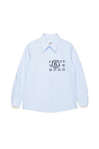 Printed shirt - Shirt Blue
