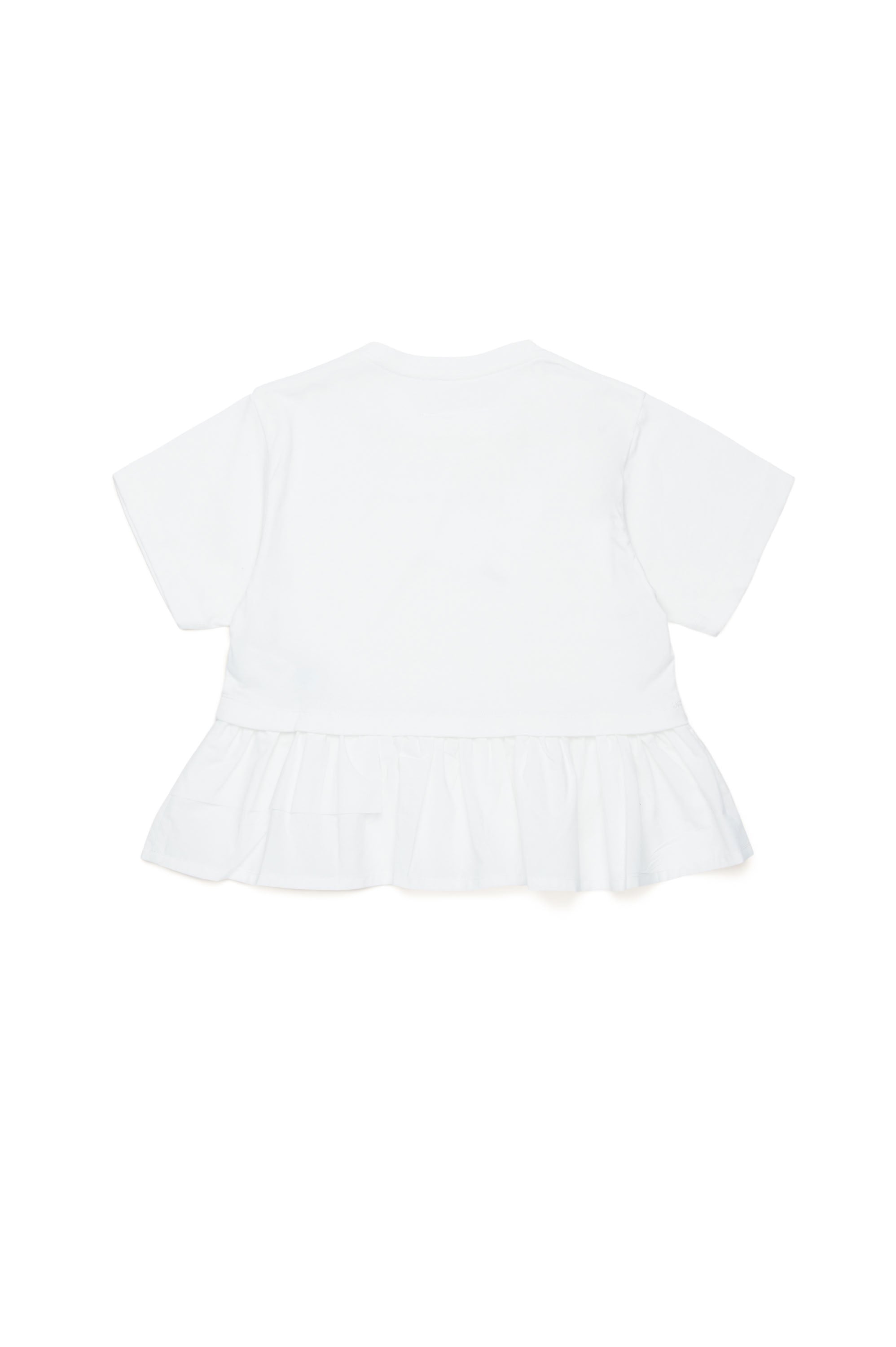 T-shirt à volants - Natural White