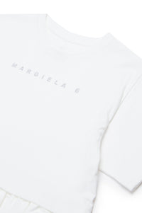 T-shirt à volants - Natural White