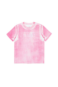 Washed and printed T-shirt - Deep Rose
