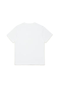 Washed and printed T-shirt - Deep Rose