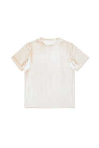 Washed and printed T-shirt - Desert