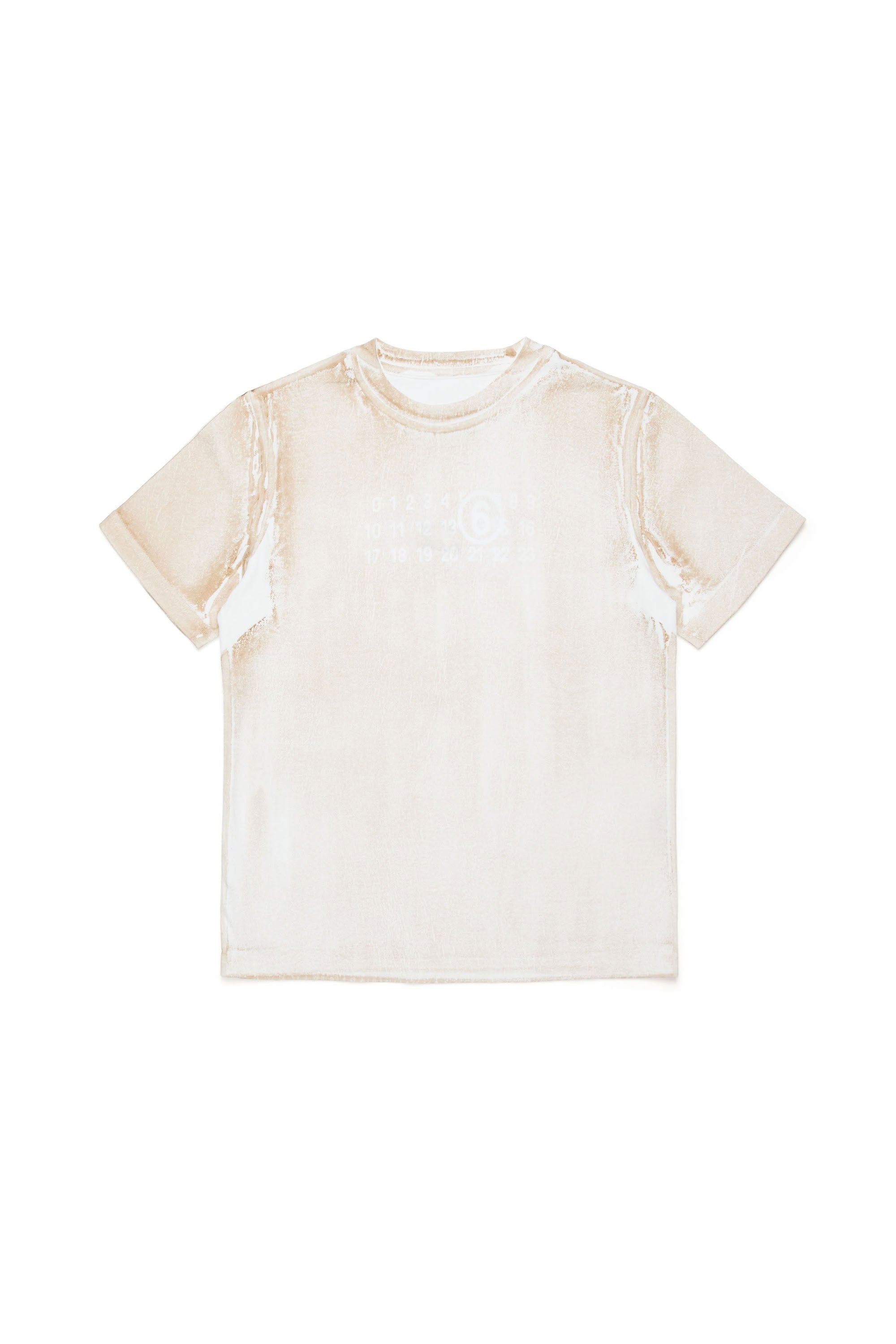 Washed and printed T-shirt - Desert