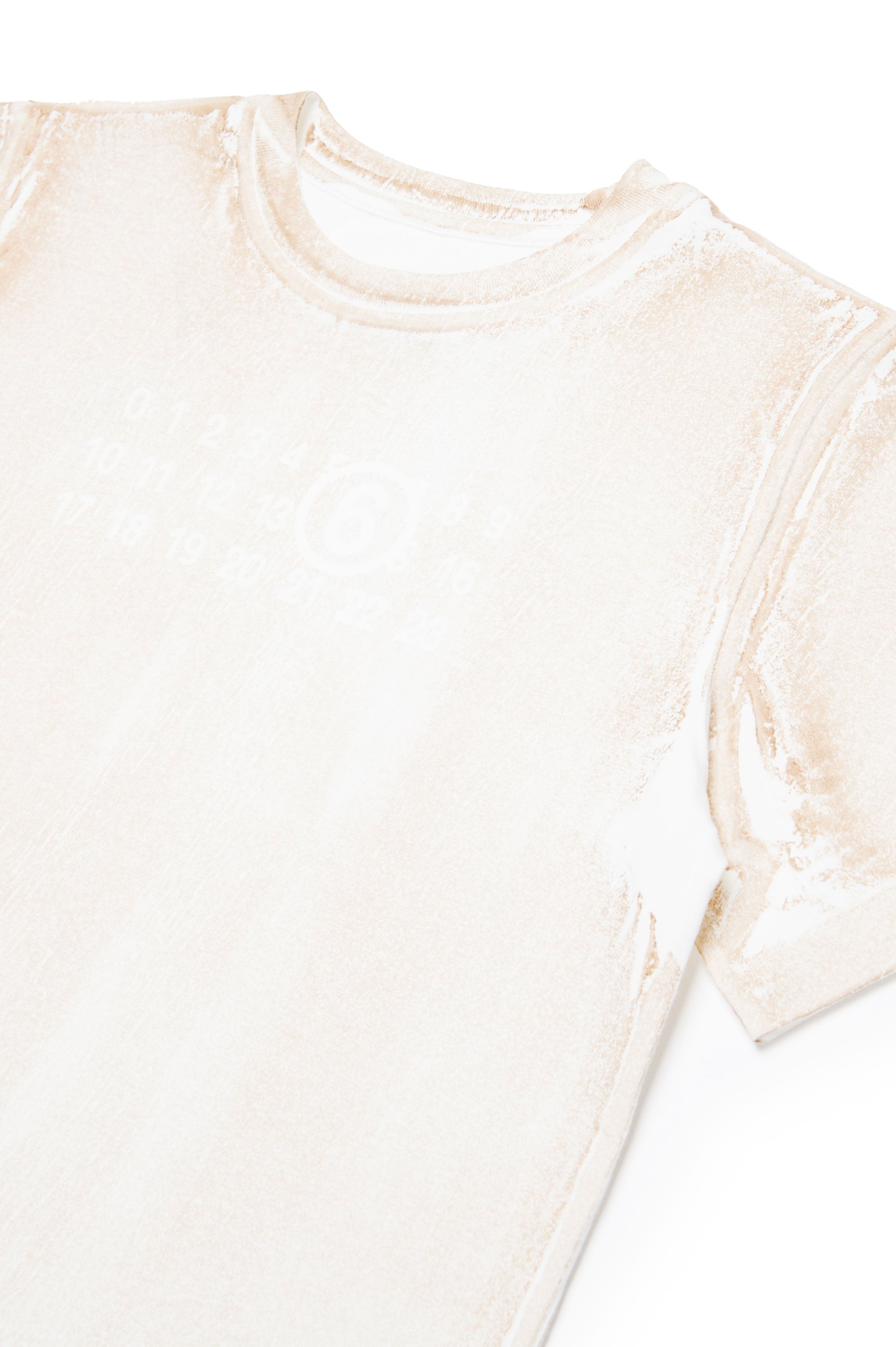 Washed and printed T-shirt - Desert