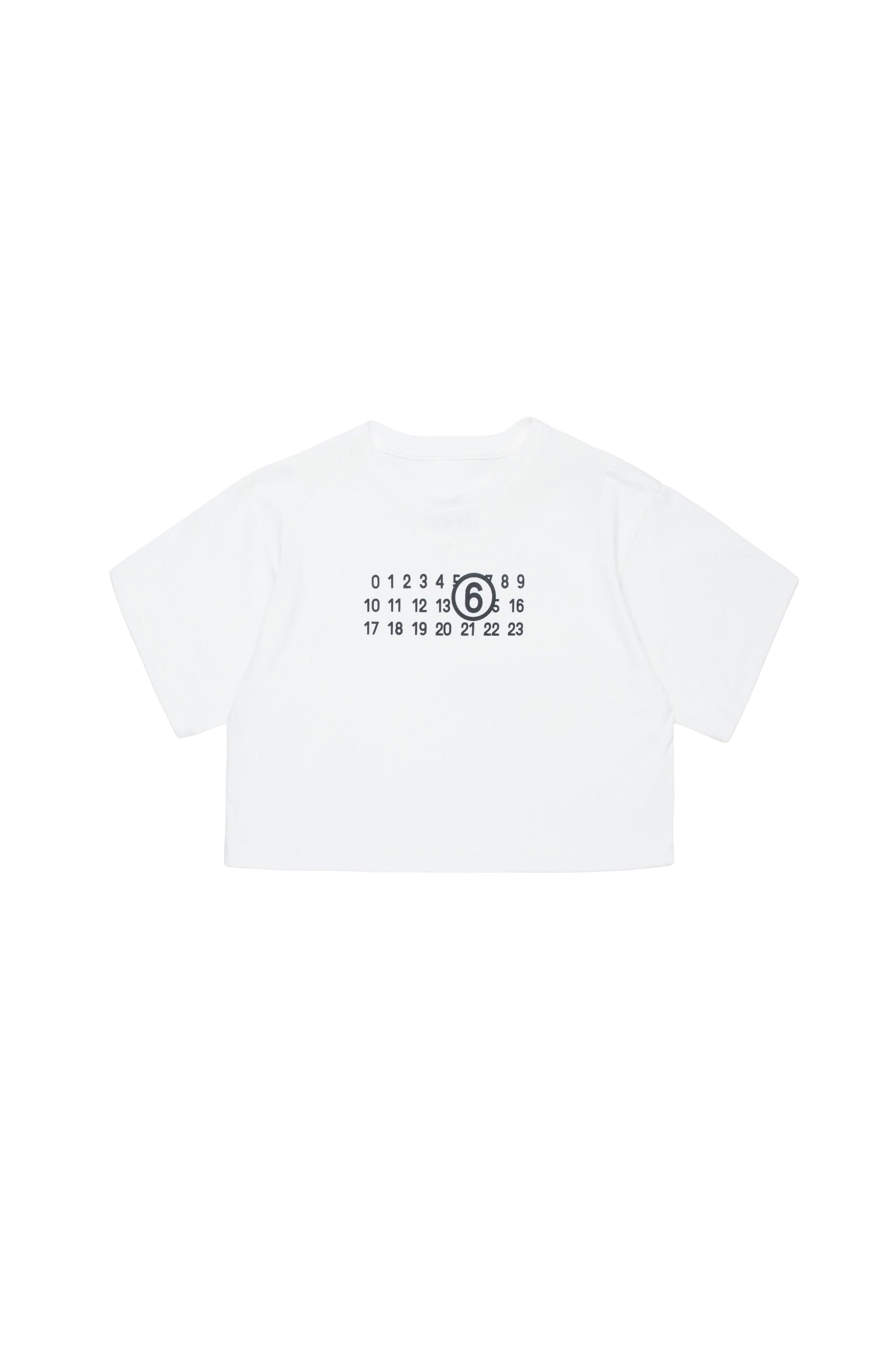 Print T-shirt - Natural White