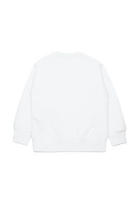 Printed sweatshirt - Natural White