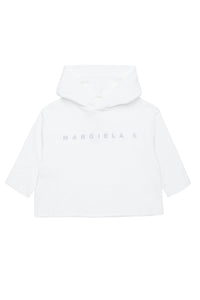 Sweat à capuche avec logo - Natural White